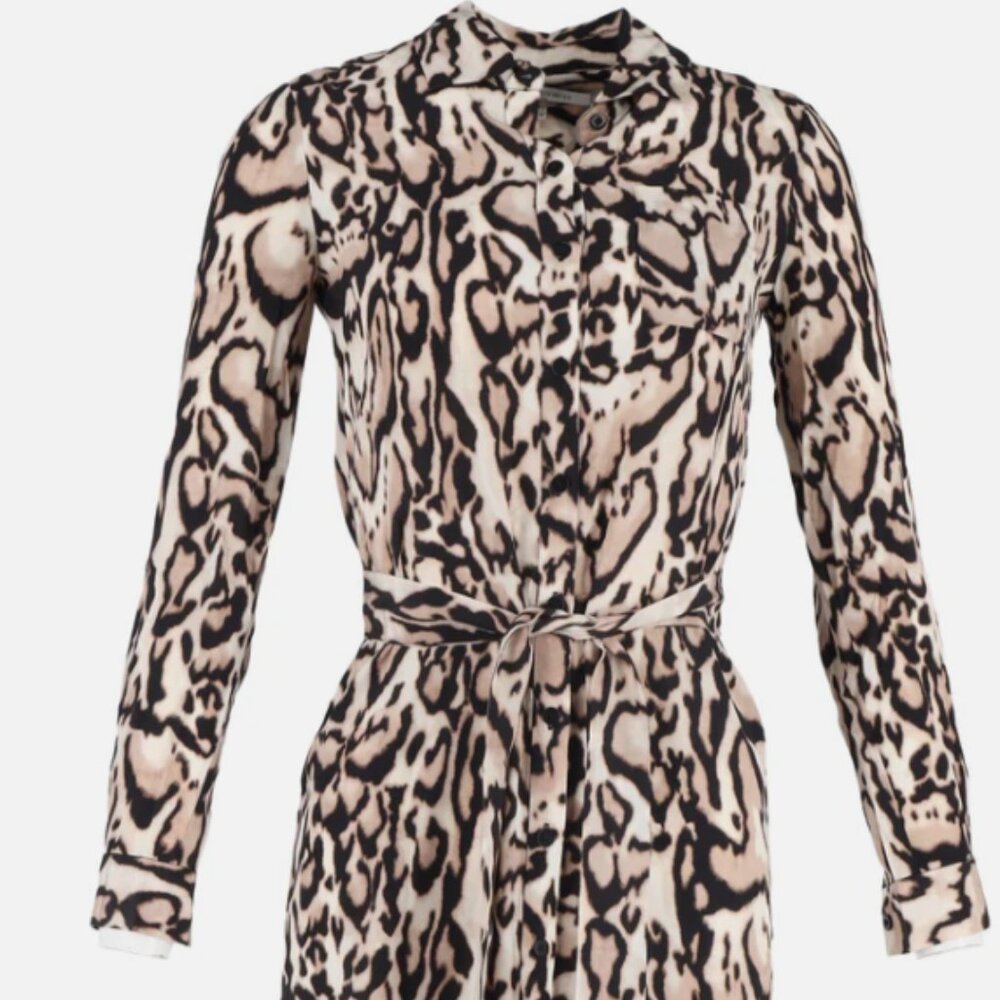 Diane Von Furstenberg Shirt Dress Size 4